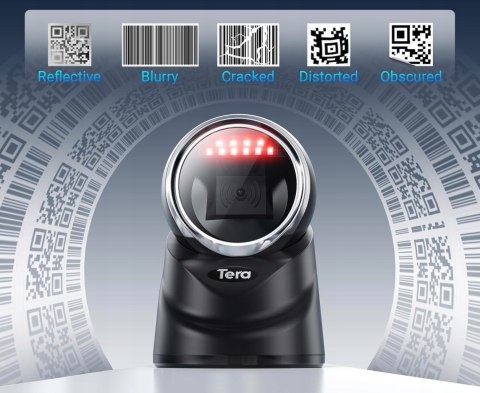 Przewodowy czytnik kodów Tera Pro 2D QR