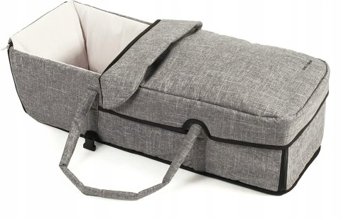 WÓZEK BLIŹNIACZY Rok po roku CHIC 4 BABY DUO grey