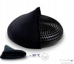 Poduszka Fitness na Siedzenie Sensomotoryczna 33cm czarna