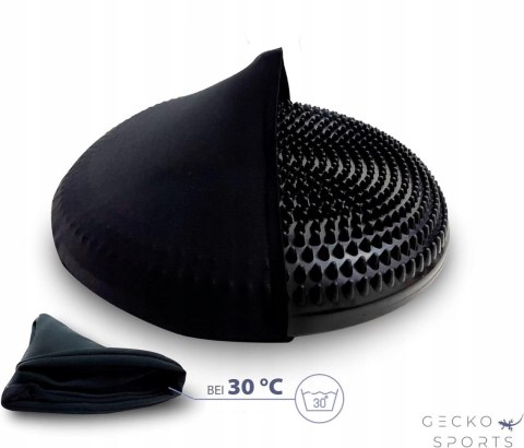 Poduszka Fitness na Siedzenie Sensomotoryczna 33cm czarna