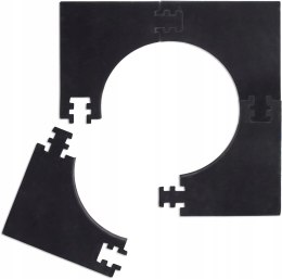 Osłona na ścianę Tarczy do Darta Relaxdays R6 czarna