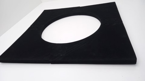 Osłona na ścianę Tarczy do Darta Relaxdays R6 czarna