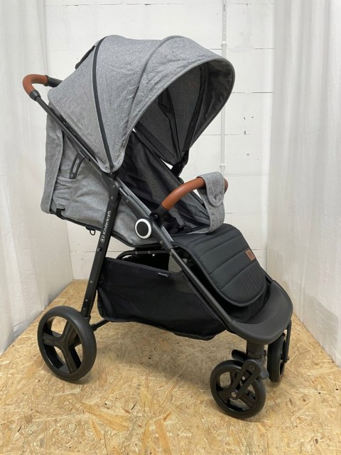Wózek spacerowy 22kg LEKKI Kinderkraft GRANDE PLUS