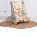 Chodzik Pchacz Edukacyjny Drewniany ROBUD