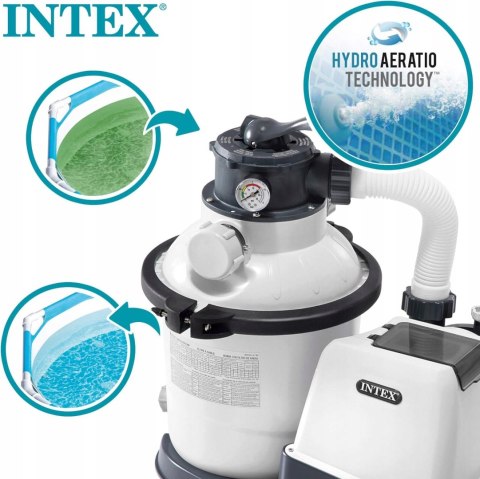 Intex Krystal Pompa Filtrująca Piaskowa 4.500 L/H