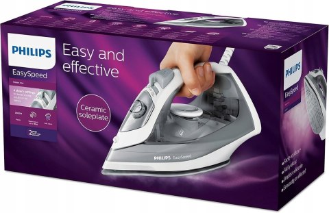 Philips EasySpeed Żelazko Parowe GC1751/80 2000 W Ceramiczna Stopa