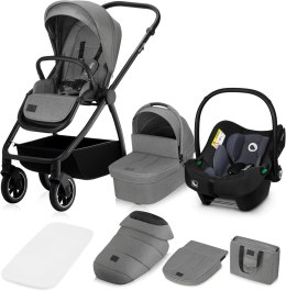 Wózek Lionelo Amber szary 3w1