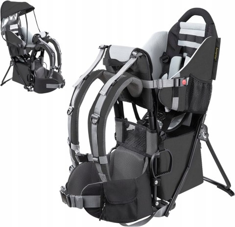 Besrey Kraxe nosidełko dla dziecka na plecy do 18 kg