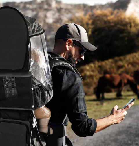 Besrey Kraxe nosidełko dla dziecka na plecy do 18 kg