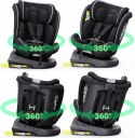 FOTELIK XOMAX 946I ISOFIX 0-36kg obrotowy 360°