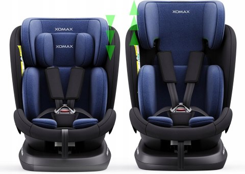 FOTELIK XOMAX 946I ISOFIX 0-36kg obrotowy 360°