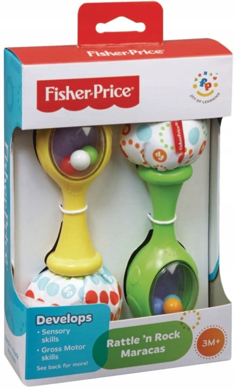 Fisher Price 2x Grzechotka Marakasy BLT33