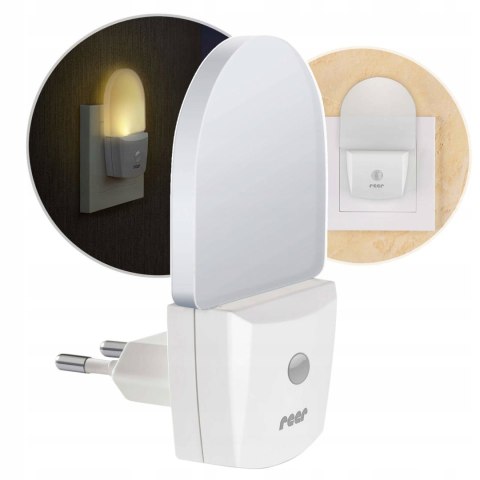 Lampka nocna Reer LED ciepła biel