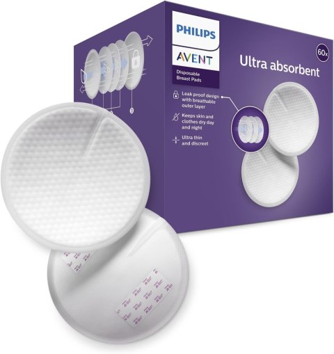 Philips Avent SCF254/61 Wkładki laktacyjne 60 szt.