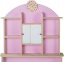 Roba drewniany sklep lada sklepowa Różowa