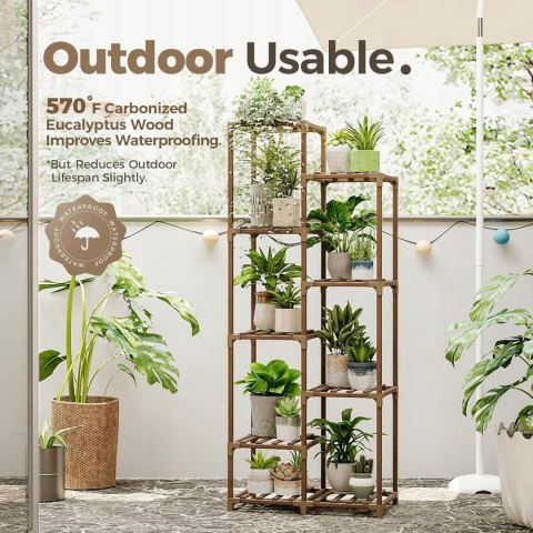 Stojak na Rośliny Domowe Regał Kwietnik