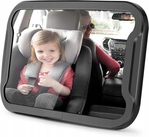 VINABO Lusterko Samochodowe Dla Niemowląt 360°