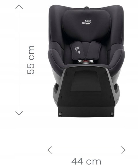 BRITAX ROMER Reboarder DUALFIX PLUS z wkładką dla noworodków