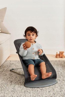 BabyBjorn Bliss Mesh leżaczek bujaczek Antracyt