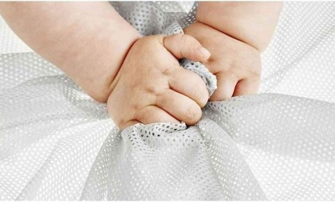 BabyBjorn Bliss Mesh leżaczek bujaczek Antracyt