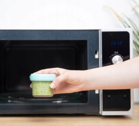 Babymoov Pojemniki słoiczki szklane do żywności 4szt 220ml