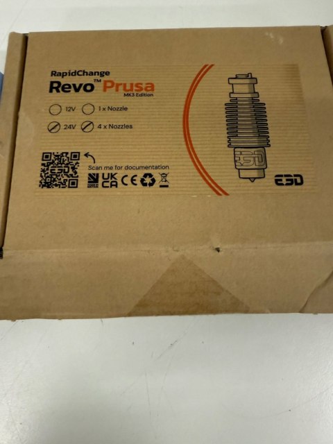 E3D Revo Prusa MK3 Edition głowica 1,75 mm 24 V