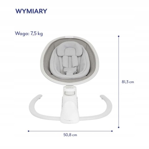 GRACO Huśtawka Niemowlęca 3w1 Bujaczek Sway