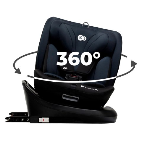 Kinderkraft I-GROW Fotelik samochodowy 40-150 i-Size 0-36 obrotowy