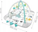 Mata Edukacyjna Interaktywna RicoKids szara 110x100 cm