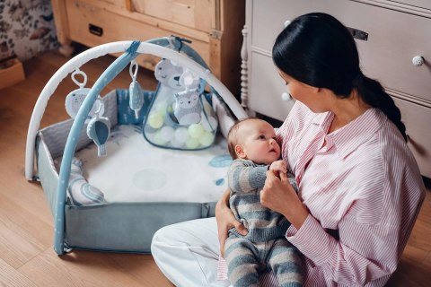 MoMi pastel 3w1 Mata Edukacyjna dla dzieci