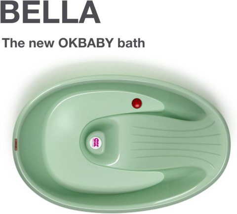 OKBABY Bella - przytulna wanienka dla noworodków i niemowląt