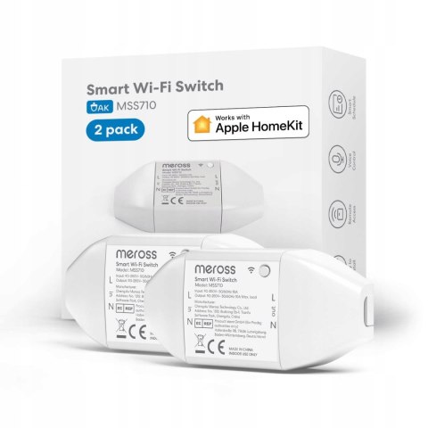 Przełącznik Meross MSS710HKKIT WiFi 2szt