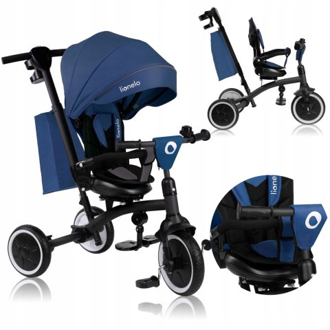 Rower trójkołowy Lionelo Tris Plus Niebieski