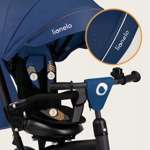 Rower trójkołowy Lionelo Tris Plus Niebieski