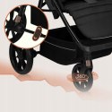 Wózek spacerowy do 22kg Składana Lionelo LO-MIRA BLACK ONYX