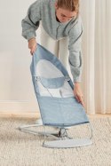 BABYBJORN - leżaczek BALANCE SOFT MESH - Niebieski/Biały