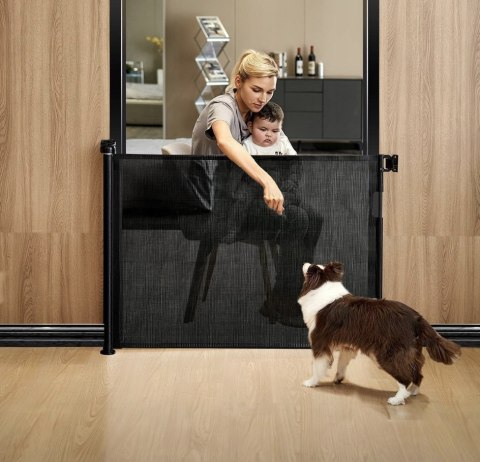 Bramka Zabezpieczająca drzwi Zwijana Chowana 0-140 cm