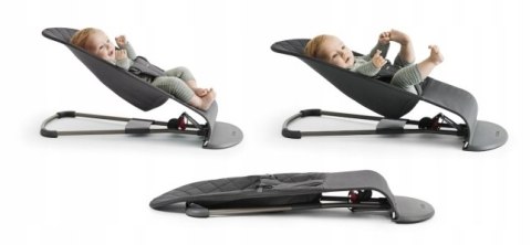Leżaczek BabyBjörn Babybjorn Bliss x 39 x 56 cm Antracyt