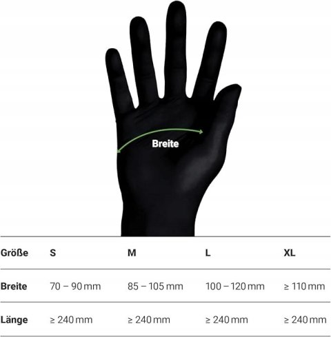 Rękawiczki Jednorazowe Nitrylowe Kemes XL