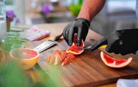 Rękawiczki Jednorazowe Nitrylowe Kemes XL