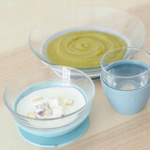 Komplet zestaw naczyń Beaba Duralex Jungle