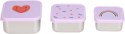 Lassig Pojemnik na przekąski Snackbox 3 szt. Happy Ras