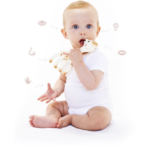 Sophie La Girafe Zestaw dla dzieci Gryzak Grzechotka Książeczka