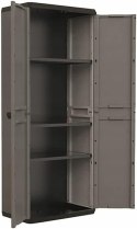 Keter Plus Szafa do Przechowywania Szary 68 x 39 x 166 cm