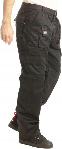 Lee Cooper Spodnie Robocze Męskie | LCPNT206 | Rozmiar W32/L29 | Czarny