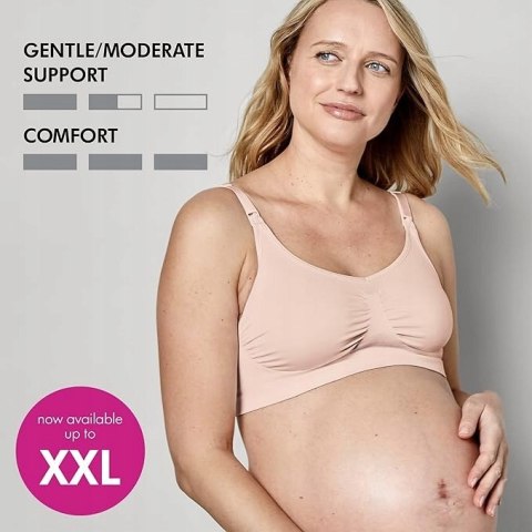 MEDELA Biustonosz ciążowy do karmienia bezszwowy XL