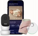 Niania elektroniczna OWLET Cam 2 + monitor oddechu Dream Sock różowy