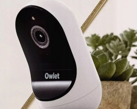 Niania elektroniczna OWLET Cam 2 + monitor oddechu Dream Sock różowy