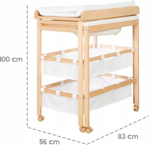 ROBA Regał z wanienką Baby Pool Rozsuwany