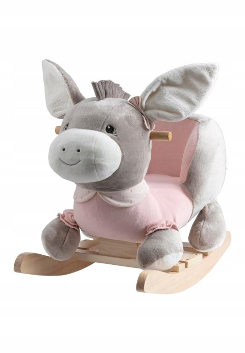 Sterntaler na biegunach osiołek Emmi Girl z Różowym Ubrankiem Miękki Bujak